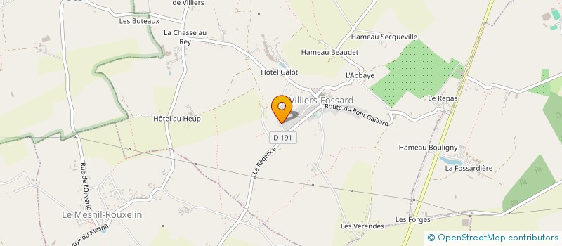 localisation de l'entreprise ARALMAX  VILLIERS-FOSSARD