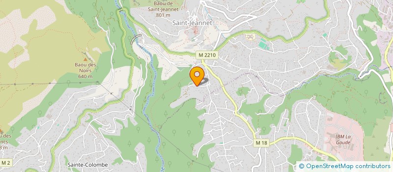 localisation de l'entreprise ARAMAR  SAINT-JEANNET