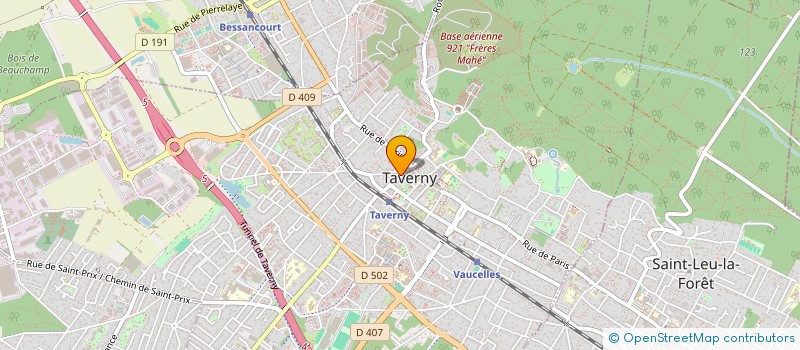 localisation de l'entreprise ARAMAT  TAVERNY