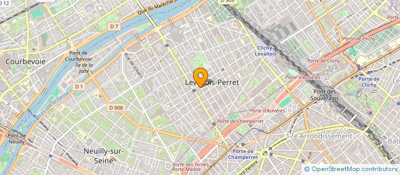 localisation de l'entreprise ARAMCO à LEVALLOIS-PERRET