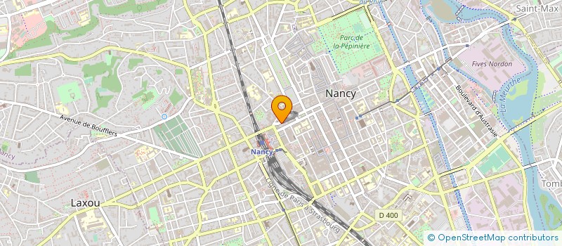 localisation de l'entreprise ARAME ASS RECH APPLIC METH EDUCAT  NANCY