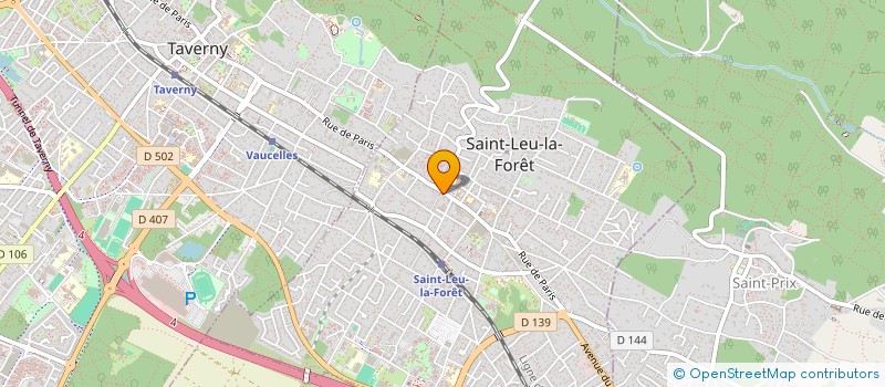 localisation de l'entreprise ARAMIA PARFUMS à SAINT-LEU-LA-FORET