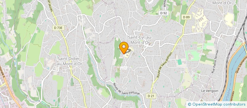 localisation de l'entreprise ARAMIG  SAINT-CYR-AU-MONT-D'OR
