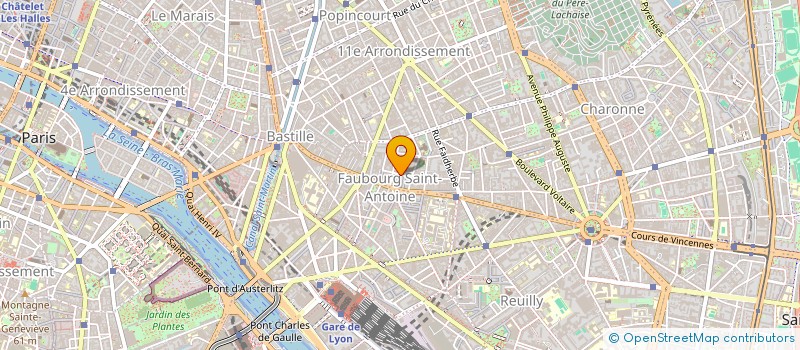 localisation de l'entreprise ARAMIG SARL  PARIS