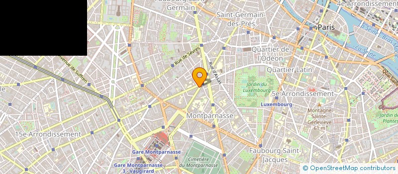 localisation de l'entreprise ARAMIS  PARIS