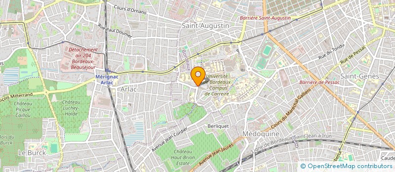 localisation de l'entreprise ARAMIS  BORDEAUX