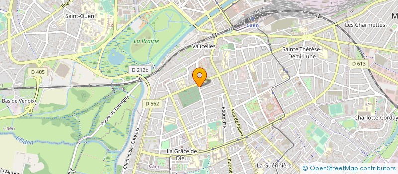 localisation de l'entreprise ARAMIS à CAEN