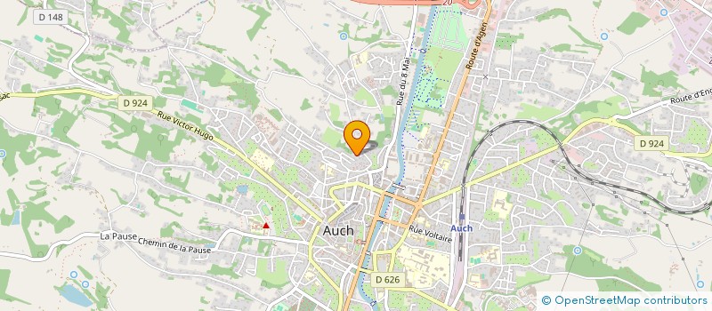 localisation de l'entreprise ARAMIS à AUCH