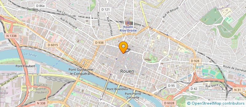 localisation de l'entreprise ARAMIS à ROUEN