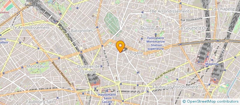 localisation de l'entreprise ARAMIS  PARIS