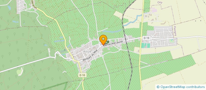 localisation de l'entreprise ARAMIS AGRAPART  AVIZE