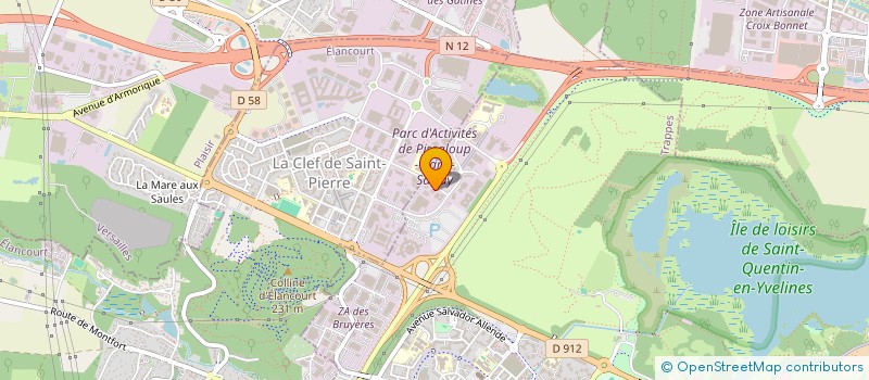 localisation de l'entreprise ARAMIS CONSEIL  TRAPPES