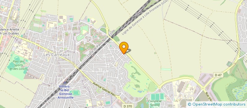 localisation de l'entreprise ARAMIS FINANCEMENT à GONESSE