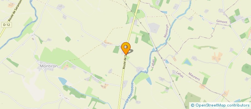 localisation de l'entreprise ARAMIS IMMOBILIER  MONTIRON