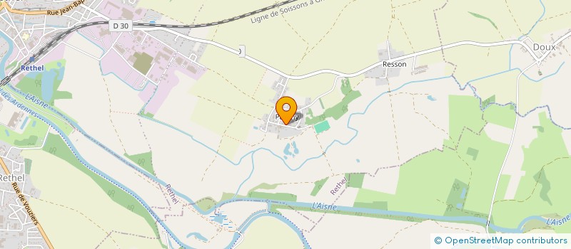 localisation de l'entreprise ARAMMA  NANTEUIL-SUR-AISNE