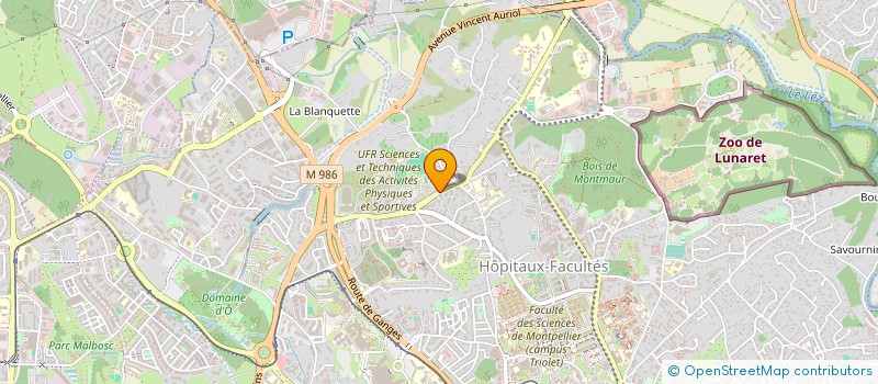 localisation de l'entreprise ARAMON à MONTPELLIER