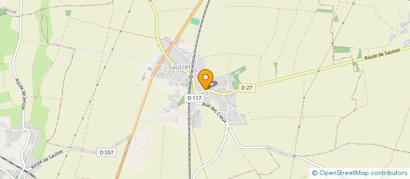 localisation de l'entreprise ARAMU  SAULZET