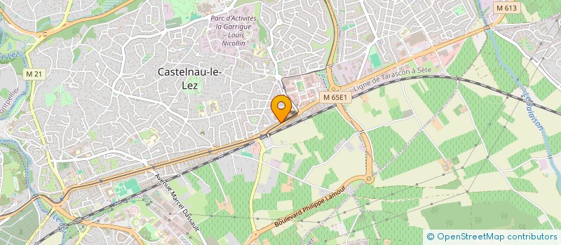 localisation de l'entreprise ARAN à CASTELNAU-LE-LEZ