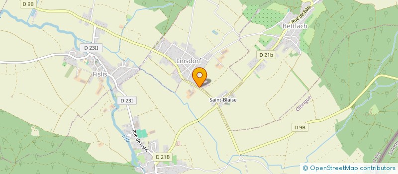 localisation de l'entreprise ARAN ENERGIE  LINSDORF