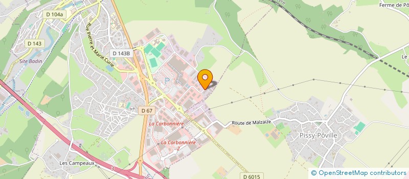 localisation de l'entreprise ARANCIA  BARENTIN