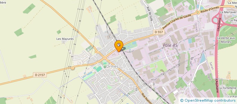 localisation de l'entreprise ARANCIA GROUPE à ORMES