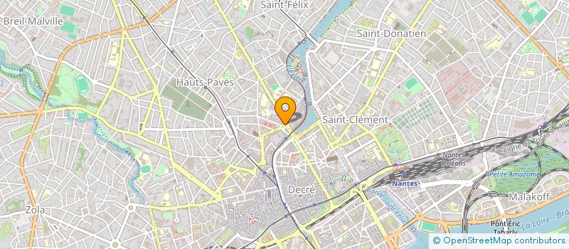 localisation de l'entreprise ARANDI à NANTES