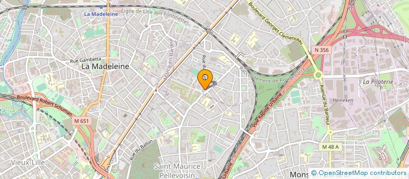 localisation de l'entreprise ARAPACIS à LILLE