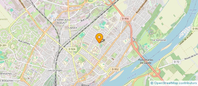 localisation de l'entreprise ARAPEJ BLOIS  BLOIS