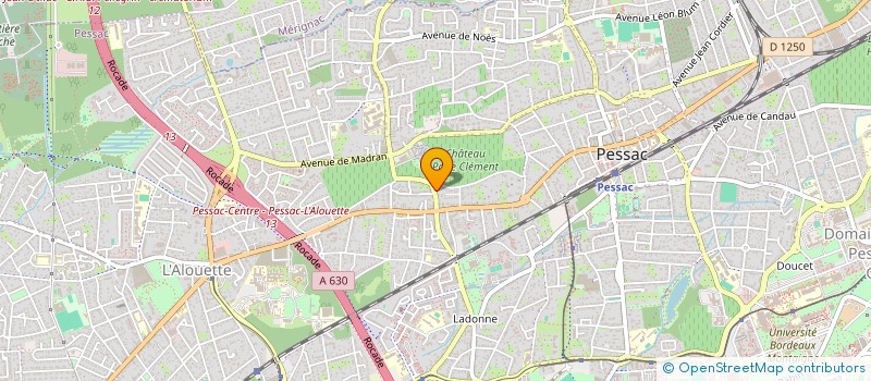 localisation de l'entreprise ARAPOL  PESSAC