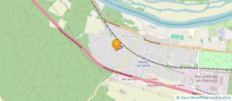 localisation de l'entreprise ARAQIM  ROSNY-SUR-SEINE