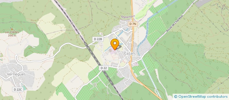 localisation de l'entreprise ARAQUELLE à VERNEGUES