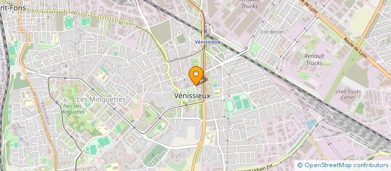 localisation de l'entreprise ARAR  VENISSIEUX