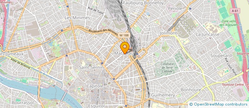 localisation de l'entreprise ARARAT à TOULOUSE