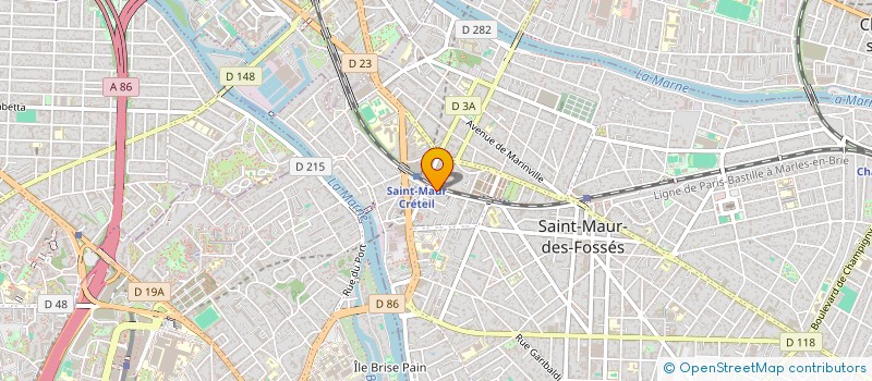 localisation de l'entreprise ARARAT à SAINT-MAUR-DES-FOSSES