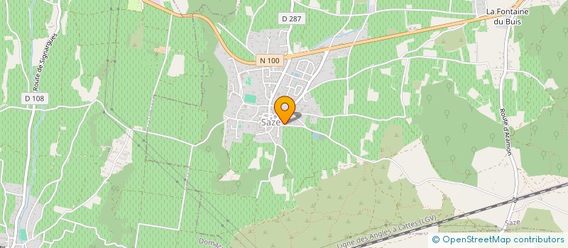 localisation de l'entreprise ARARAT  SAZE