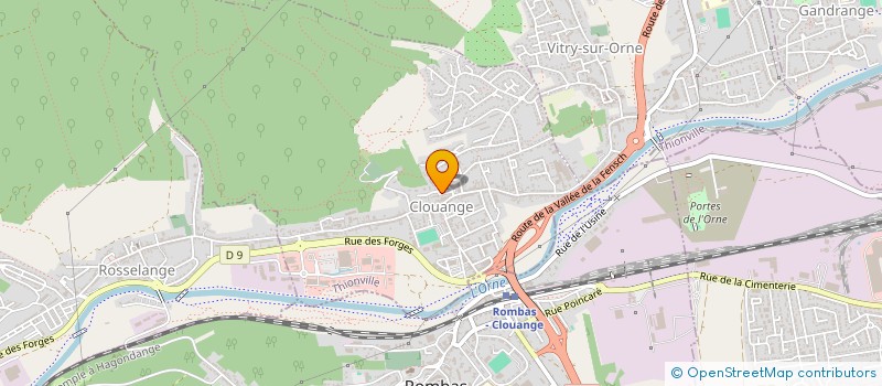 localisation de l'entreprise ARARAT  CLOUANGE