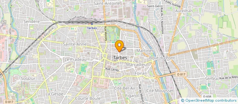 localisation de l'entreprise ARARAT  TARBES