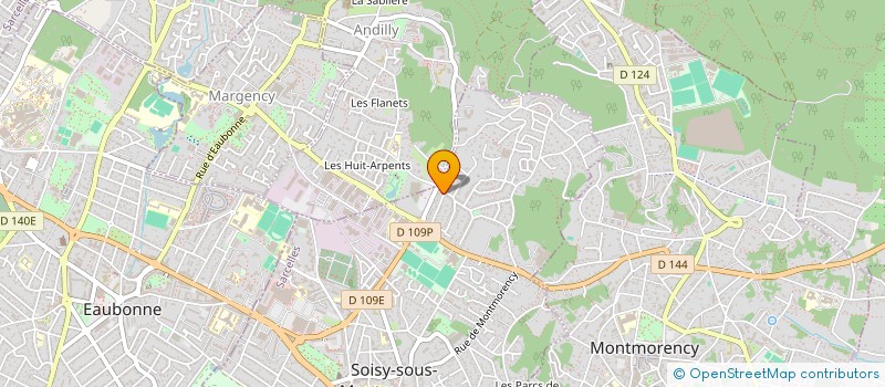 localisation de l'entreprise ARARAT CARS  SOISY-SOUS-MONTMORENCY