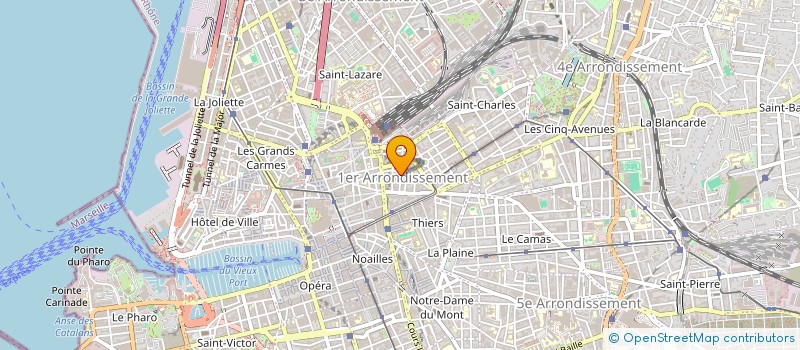 localisation de l'entreprise ARAS à MARSEILLE