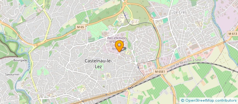 localisation de l'entreprise ARAS à CASTELNAU-LE-LEZ