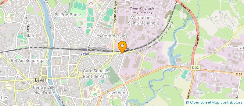 localisation de l'entreprise ARAS  AVRILLE