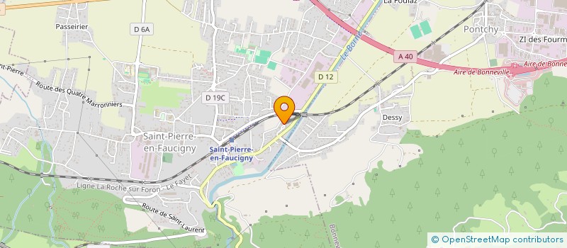 localisation de l'entreprise ARAS  SAINT-PIERRE-EN-FAUCIGNY