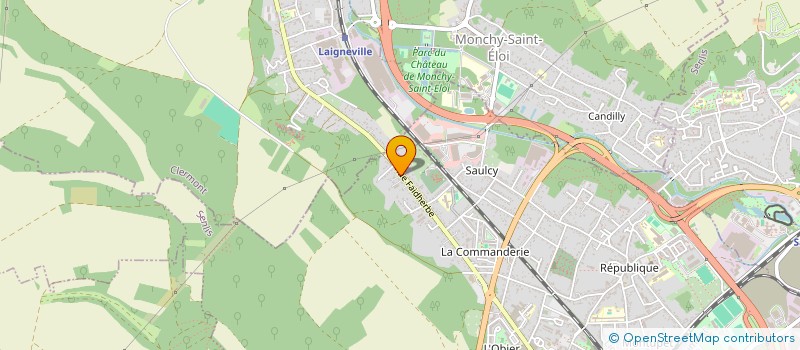 localisation de l'entreprise ARAS CONSTRUCTION  NOGENT-SUR-OISE