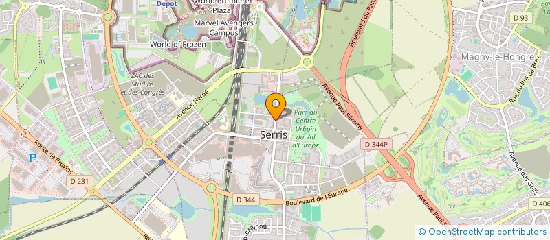 localisation de l'entreprise ARAS HOLDING  SERRIS