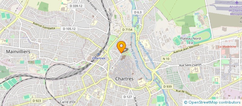 localisation de l'entreprise ARASE à CHARTRES