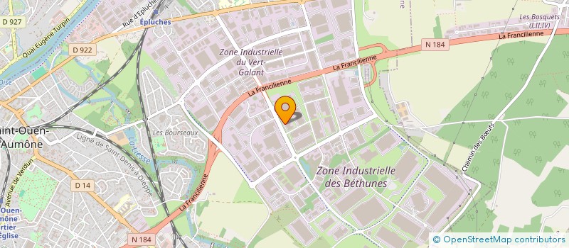 localisation de l'entreprise ARATICE  SAINT-OUEN-L'AUMONE