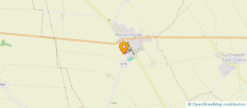 localisation de l'entreprise ARAUBAT à MAISON-ROUGE