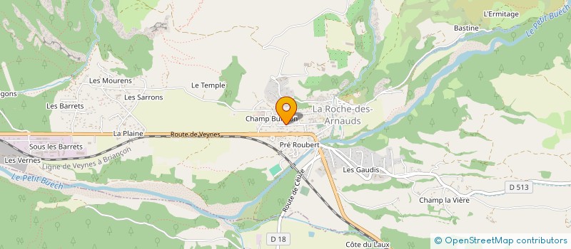 localisation de l'entreprise ARAUCARIA  LA ROCHE-DES-ARNAUDS