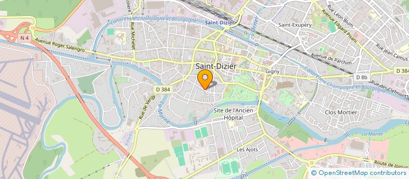 localisation de l'entreprise ARAUCARIA à SAINT-DIZIER