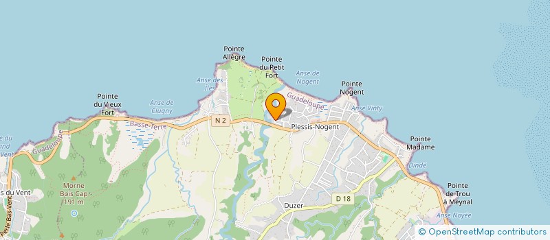 localisation de l'entreprise ARAUCARIAS  SAINTE-ROSE